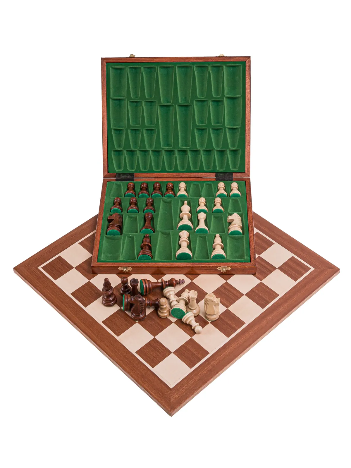 Pro Scacchi Set No 5 - Mogano Lux