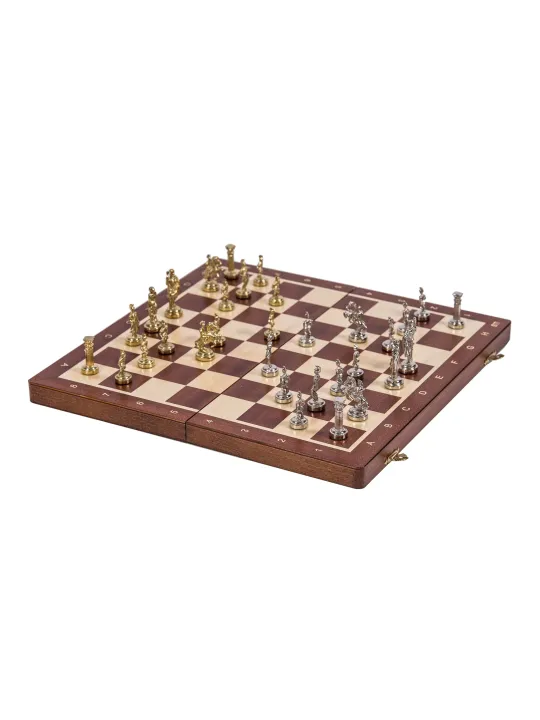 Scacchi - Romano - T4 - Mogano / Metal