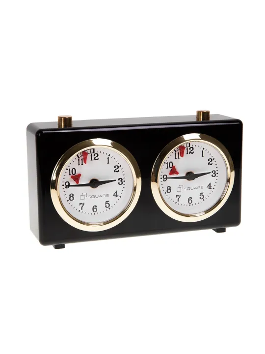 Schachuhr SQUARE - Classic Braun