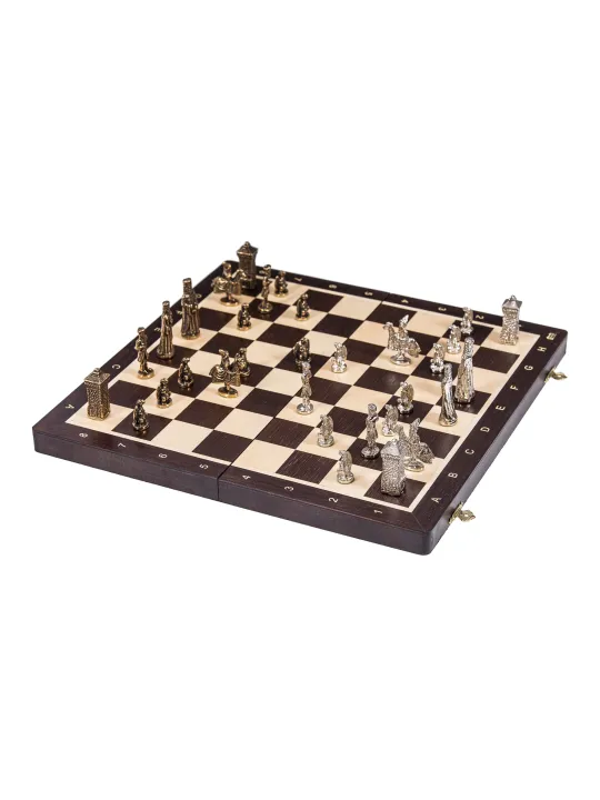 Ajedrez Cracovia - Wenge / Metálicos