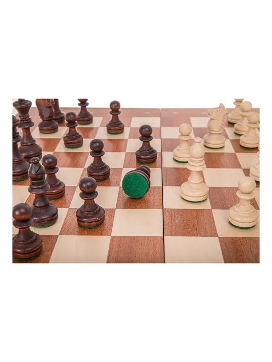 Scacchi - Staunton 4 - Mogano