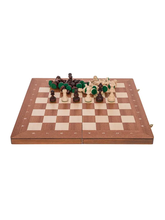 Schach Turnier Nr. 4 - Mahagoni
