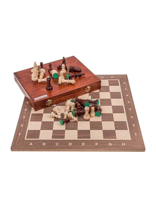 Pro Scacchi Set No 5 - Mogano Lux