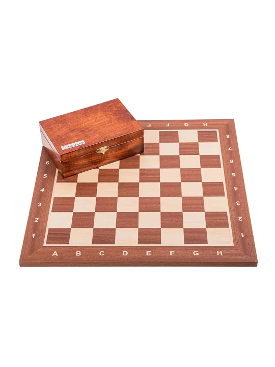 Scacchi in legno Set No 6 - Mogano
