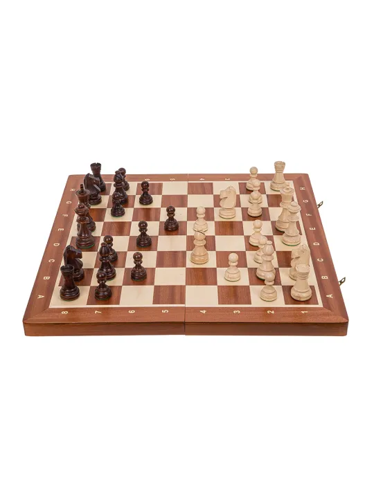Echecs - Staunton 6 - Acajou