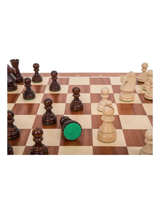 Scacchi - Staunton 6 - Mogano