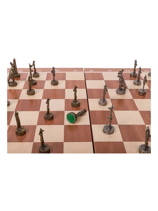 Échecs Egypte - Métal lux