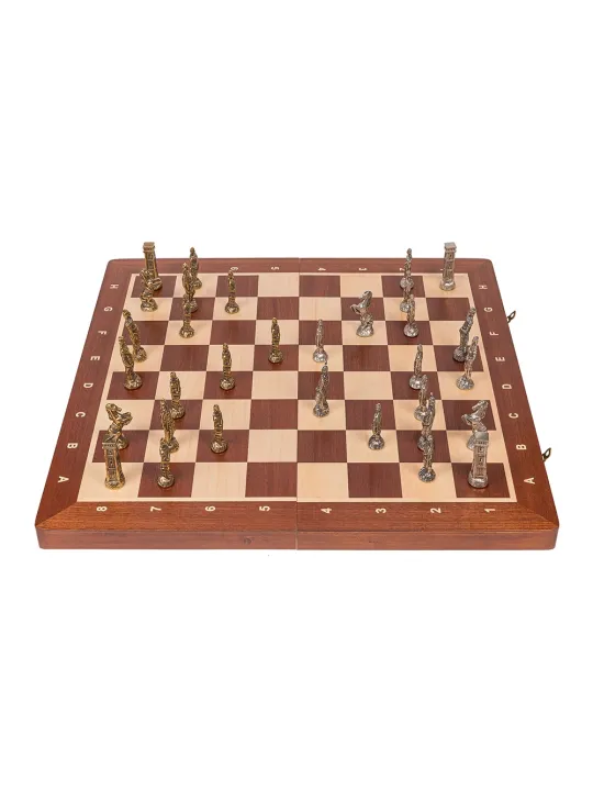 Schach Englisch - Metal Lux