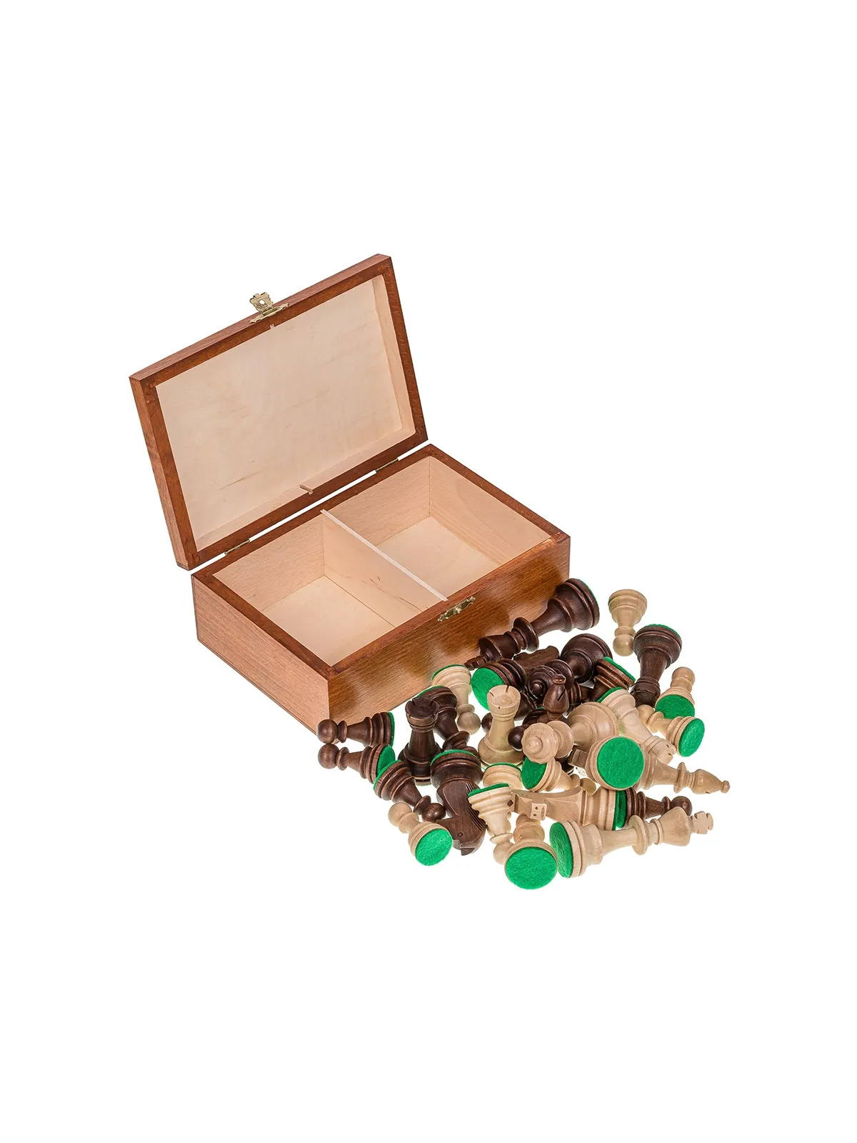 Pièces d'échecs - Staunton 6 + Boîte