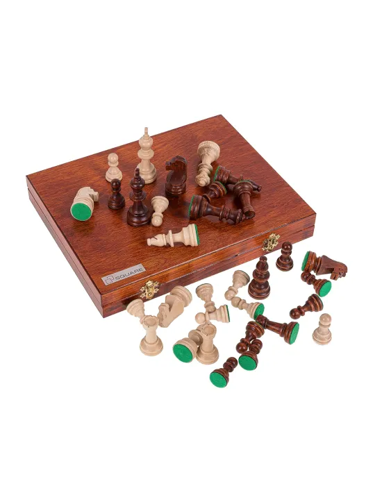 Pièces d'échecs - Staunton 5 + Boîte Lux
