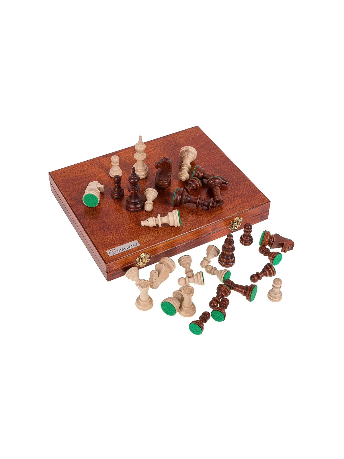 Pièces d'échecs - Staunton 5 + Boîte Lux
