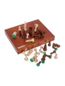 Pièces d'échecs - Staunton 5 + Boîte Lux
