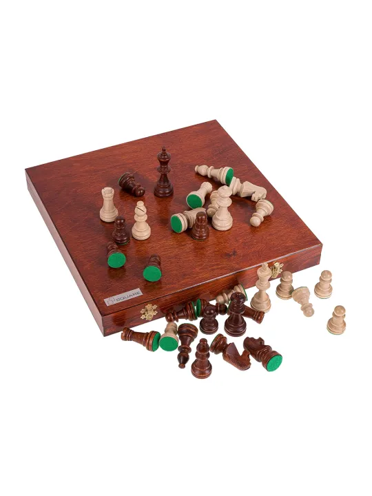 Pièces d'échecs - Staunton 6 + Boîte Lux