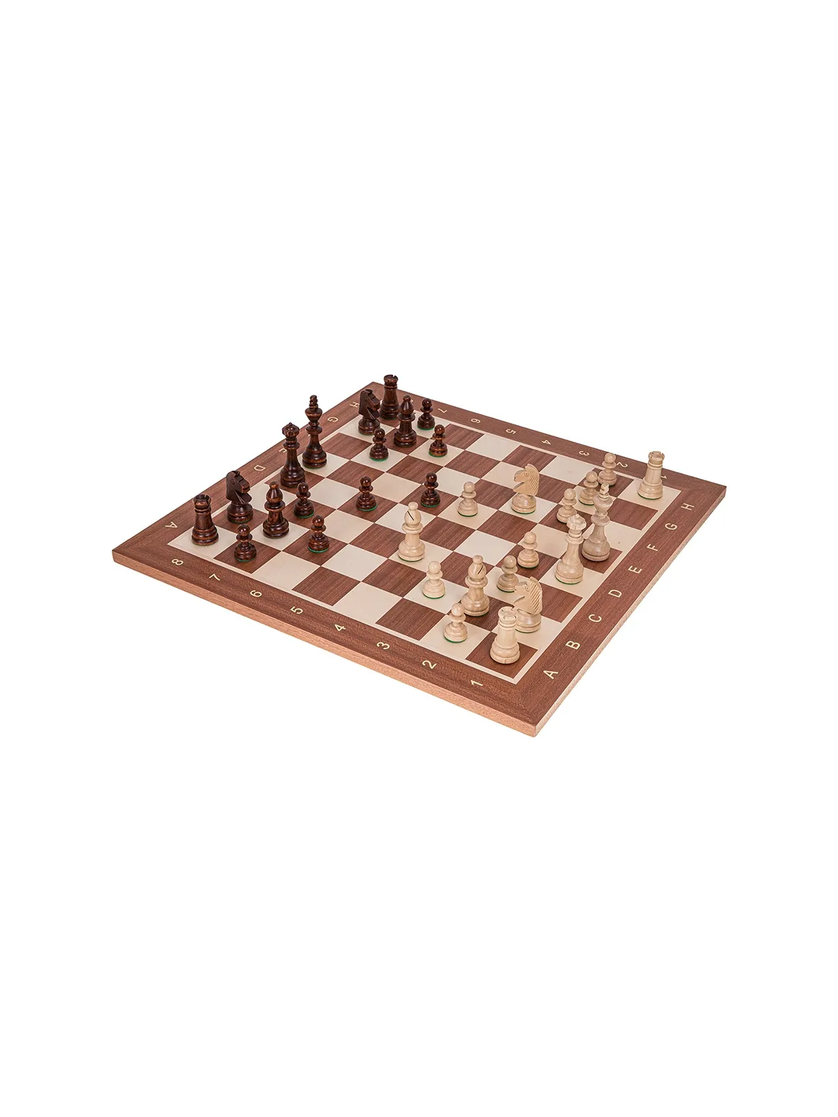 Pro Scacchi Set No 5 - Mogano