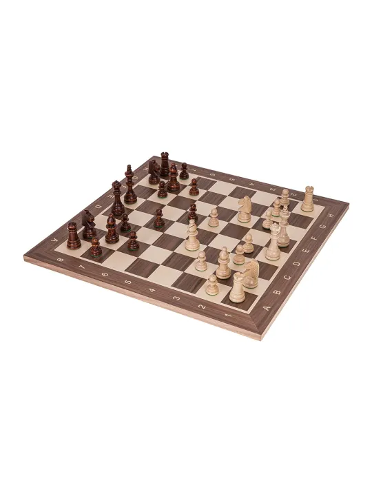 Pro Scacchi Set No 4 - Mogano