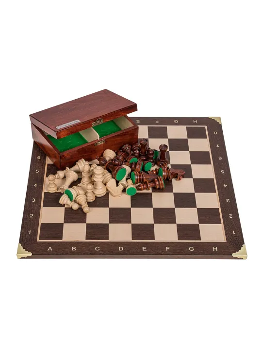 Pro Scacchi Set No 5 - Wenge