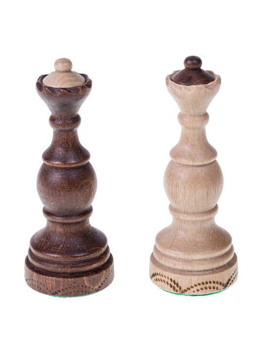 SQUARE - Szachy Drewniane Legate + 2 x Hetman