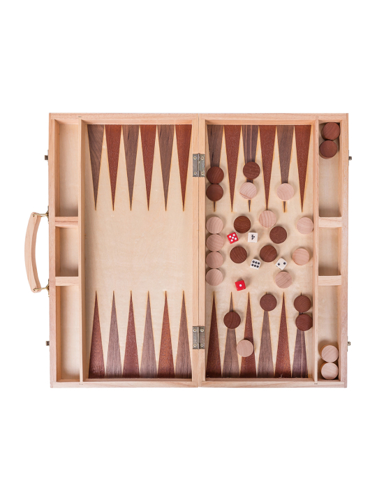 SQUARE Boutique - Backgammon 447 - Hêtre - Incruster