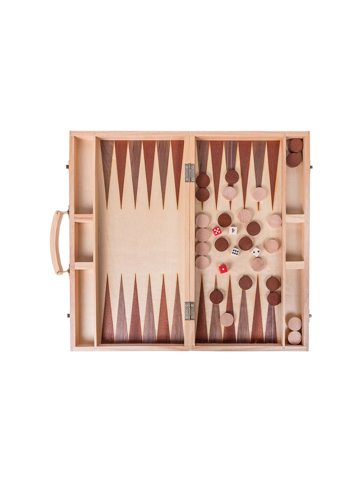 SQUARE Negozio - Backgammon 447 - Faggio