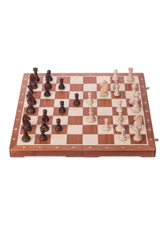 SQUARE - Negozio di scacchi - Scacchi - Staunton 6 - Mogano Excluisve