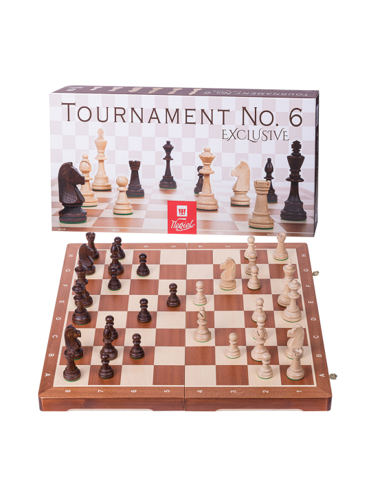 SQUARE - Negozio di scacchi - Scacchi - Staunton 6 - Mogano Excluisve