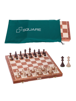 SQUARE - Negozio di scacchi - Scacchi - Staunton 6 - Mogano Excluisve