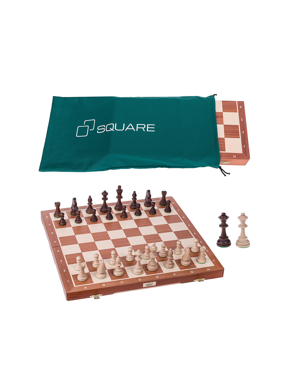 SQUARE - Negozio di scacchi - Scacchi - Staunton 6 - Mogano Excluisve