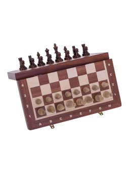 SQUARE - Ajedrez Magnético - Staunton 3 - Caoba