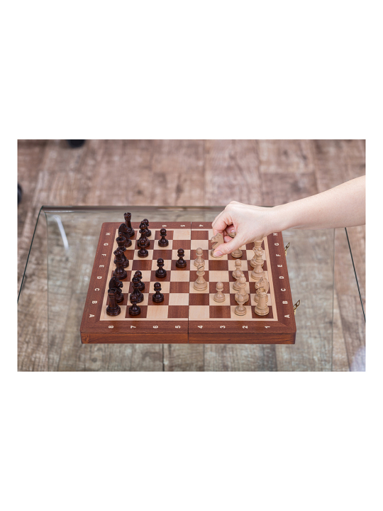 SQUARE - Echecs Magnétique - Staunton 3 - Acajou - Online Shop