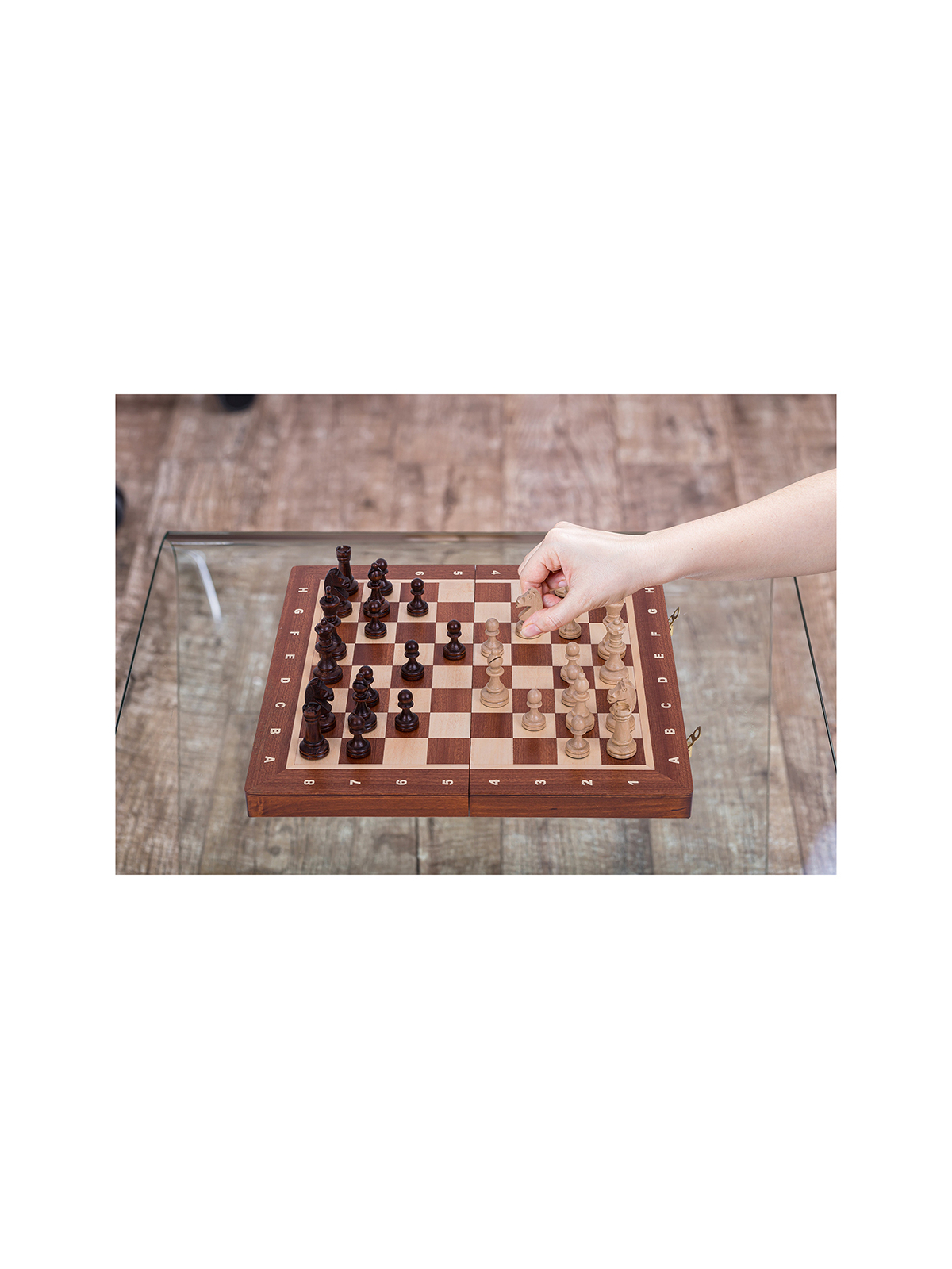 SQUARE - Echecs Magnétique - Staunton 3 - Acajou - Online Shop