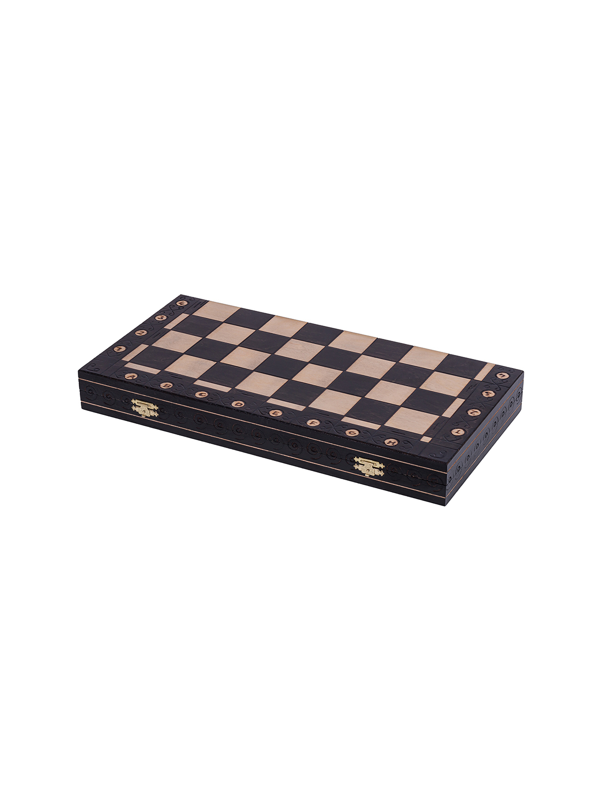SQUARE - Wooden Chess Set Ambasador Black