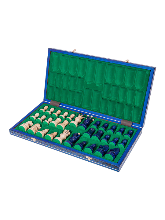 SQUARE - Wooden Chess Set Ambasador Black