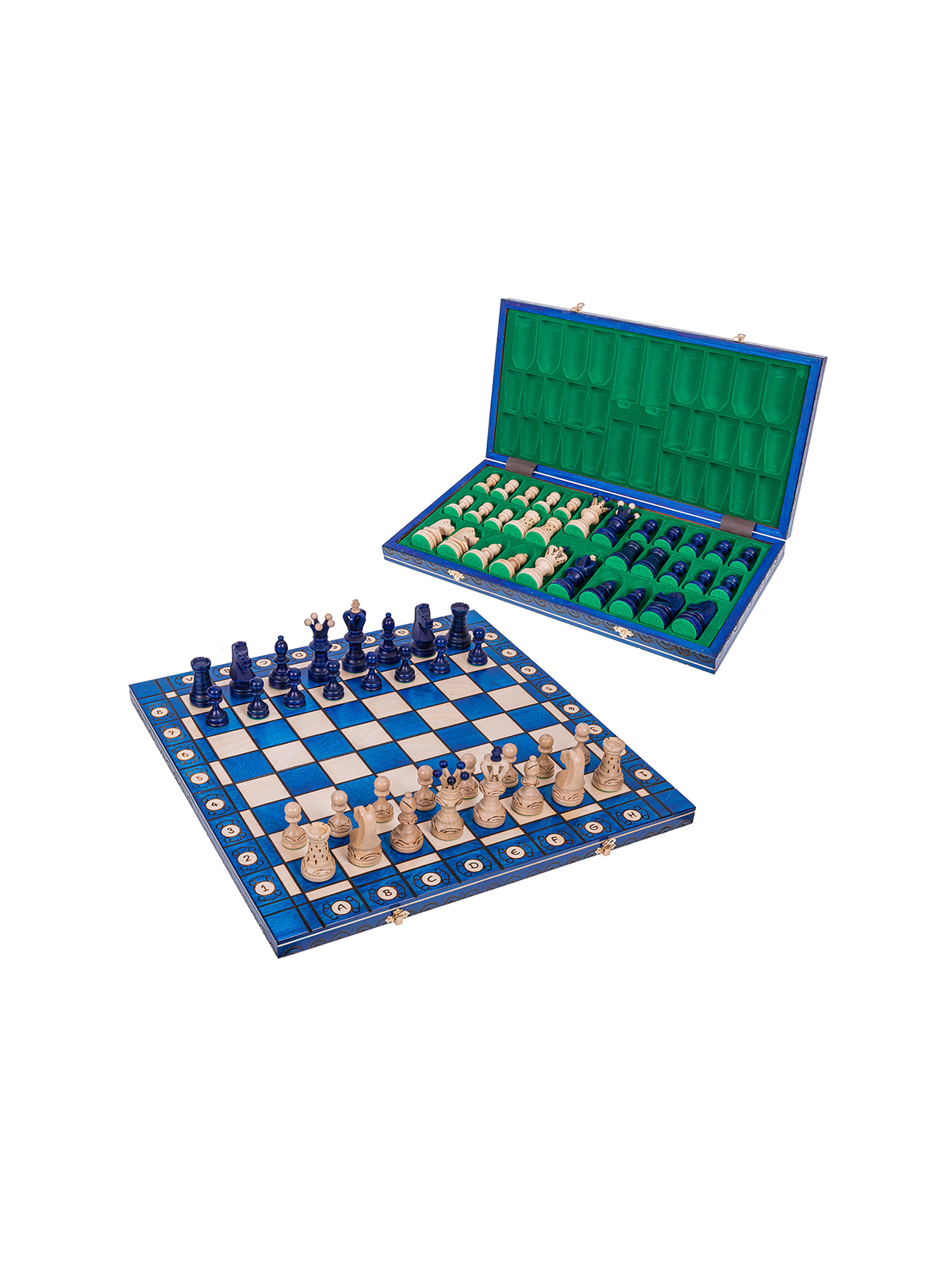 SQUARE - Wooden Chess Set Ambasador Black