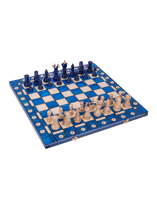 SQUARE - Wooden Chess Set Ambasador Black