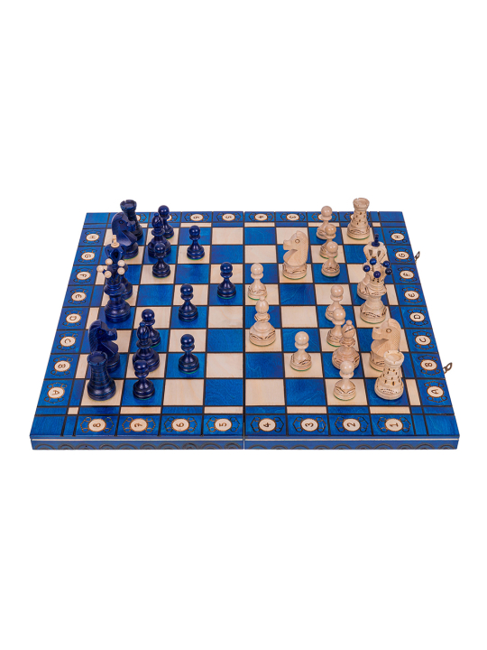 SQUARE - Wooden Chess Set Ambasador Black