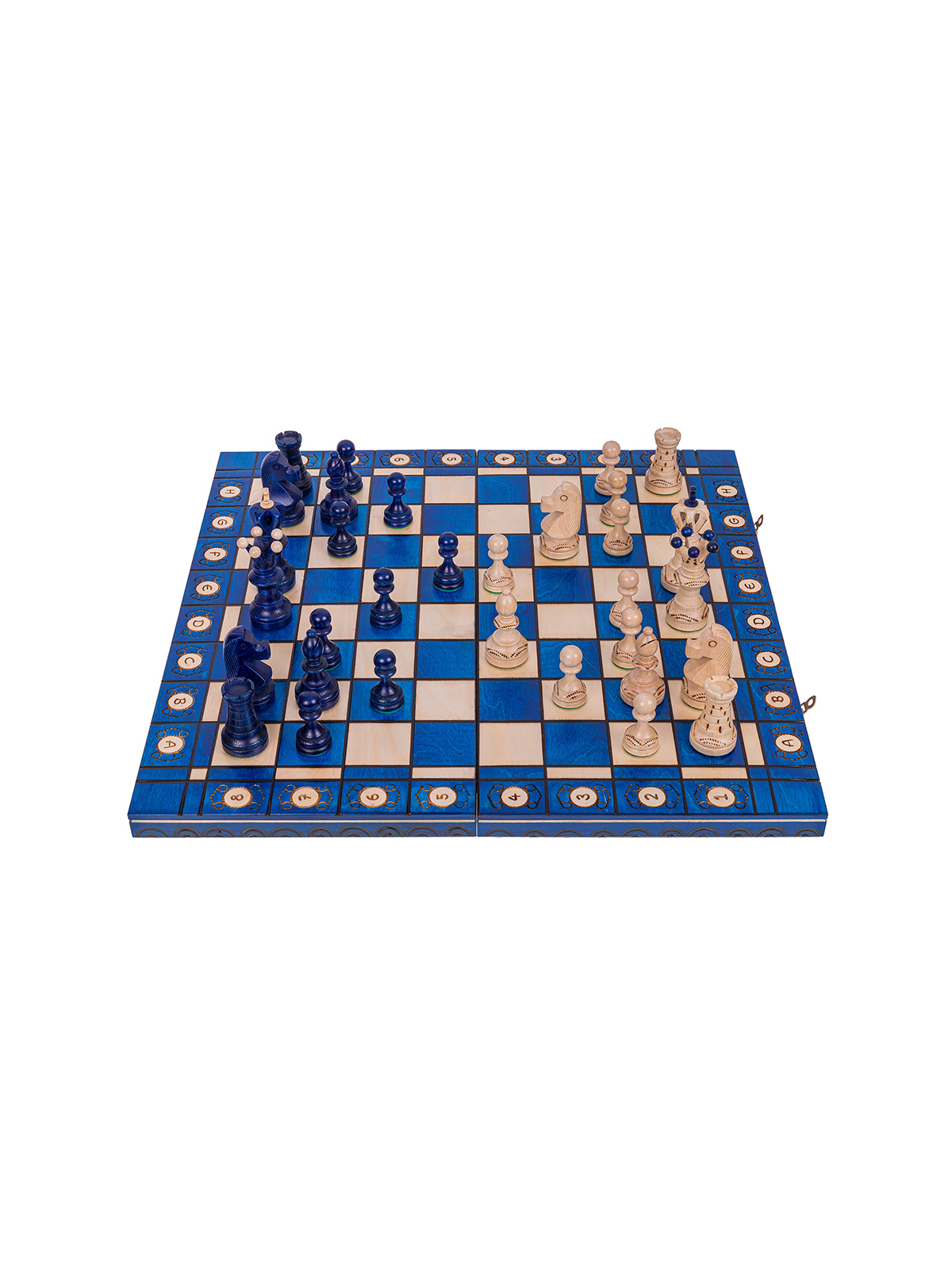 SQUARE - Wooden Chess Set Ambasador Black