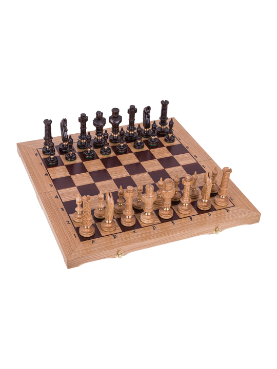 SQUARE - Scacchi di legno - Royal Lux - Quercia