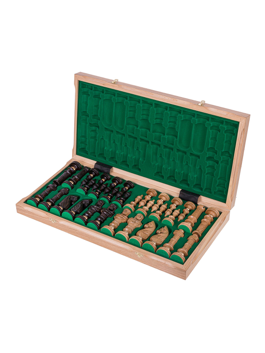 SQUARE - Ajedrez de madera - ROYAL LUX - Roble