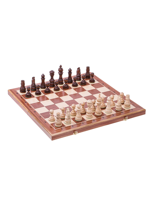 SQUARE - Échecs en bois - Rhin