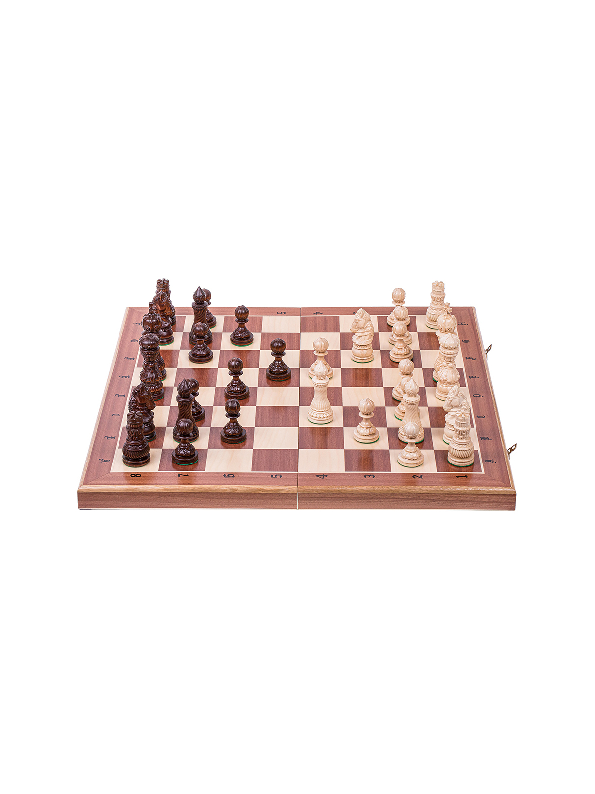 SQUARE - Échecs en bois - Rhin
