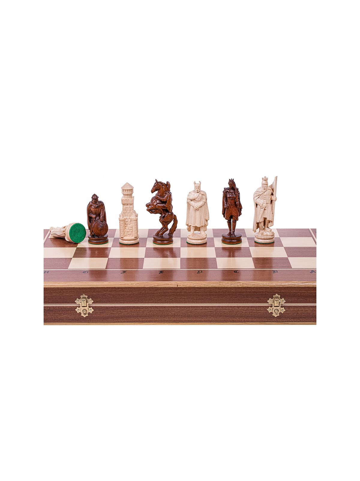 SQUARE - Scacchi in legno - Danubio - Mogano