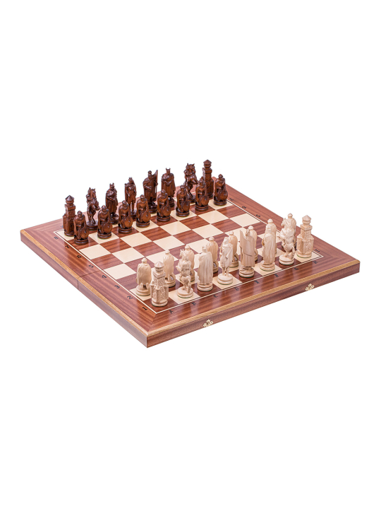 SQUARE - Scacchi in legno - Danubio - Mogano