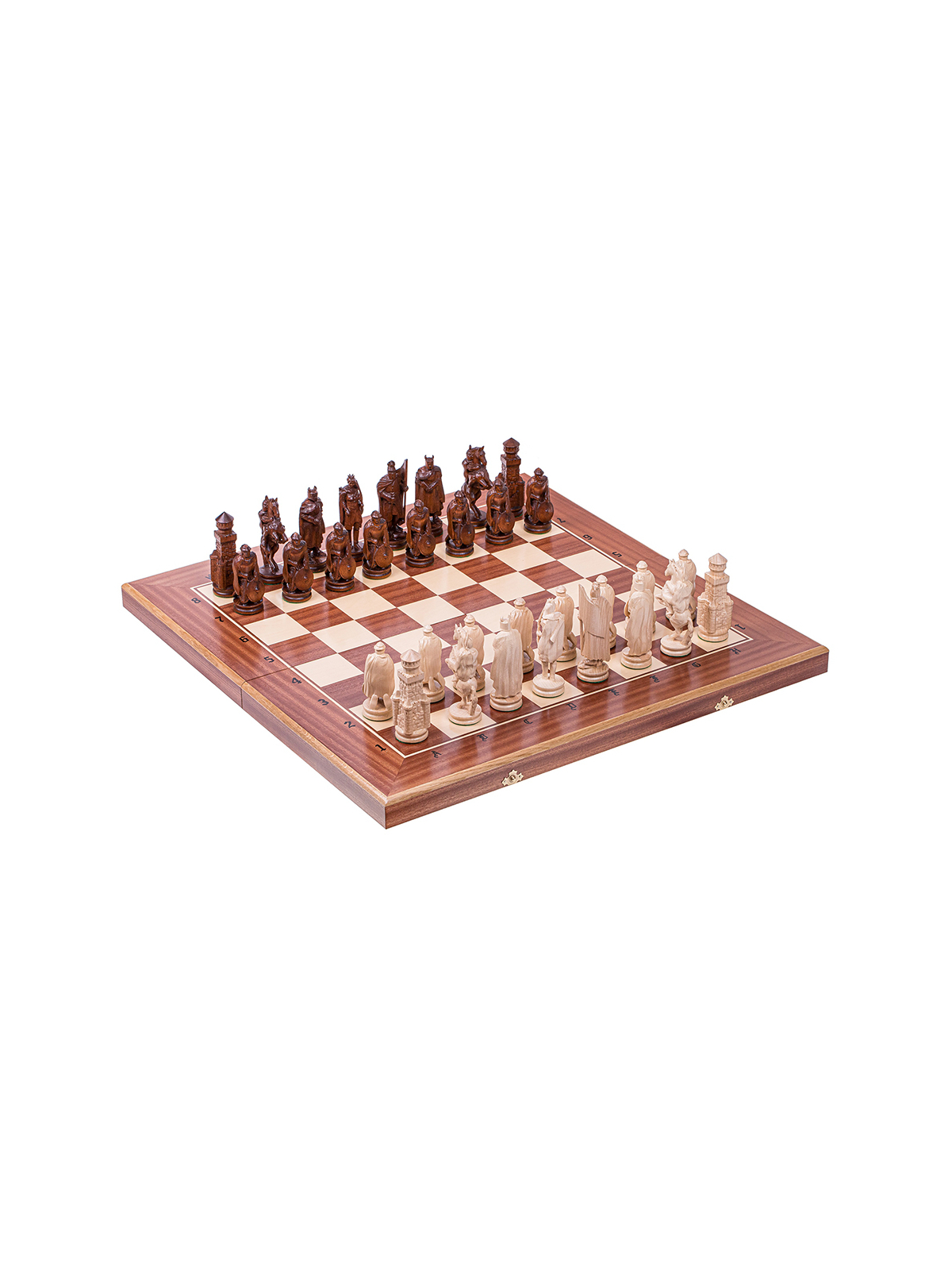 SQUARE - Scacchi in legno - Danubio - Mogano