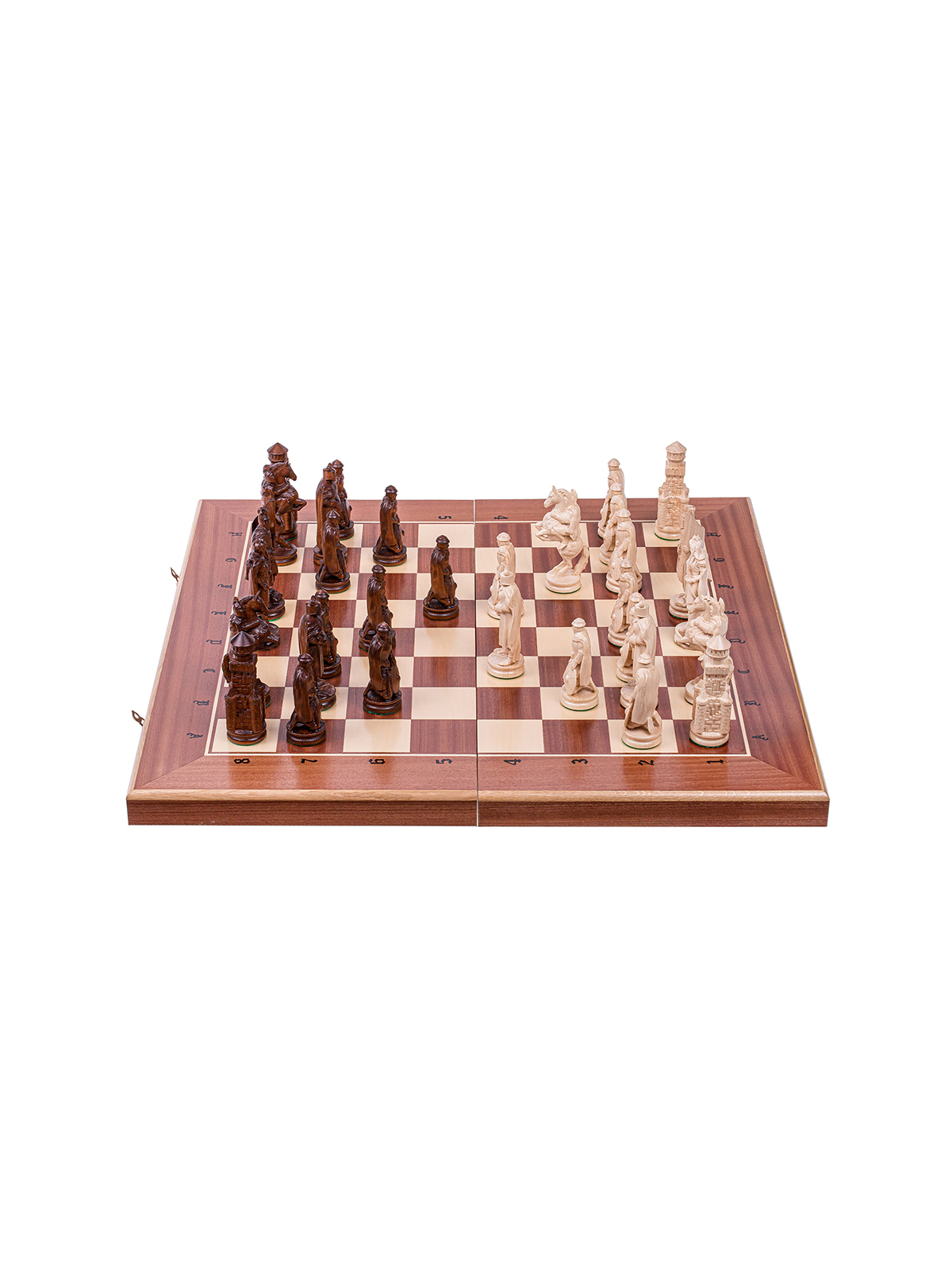 SQUARE - Scacchi in legno - Danubio - Mogano
