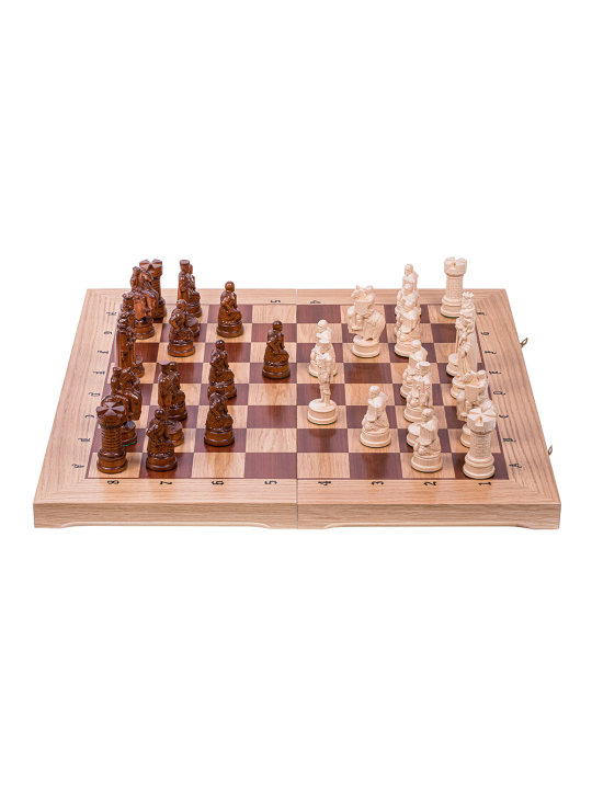 SQUARE - Échecs en bois - Danube