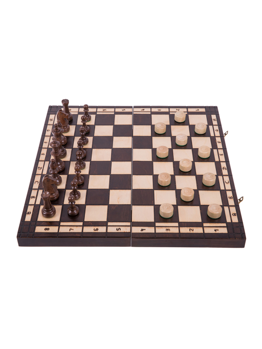 SQUARE - Scacchi + Dama - XL - Online Scacchi Shop