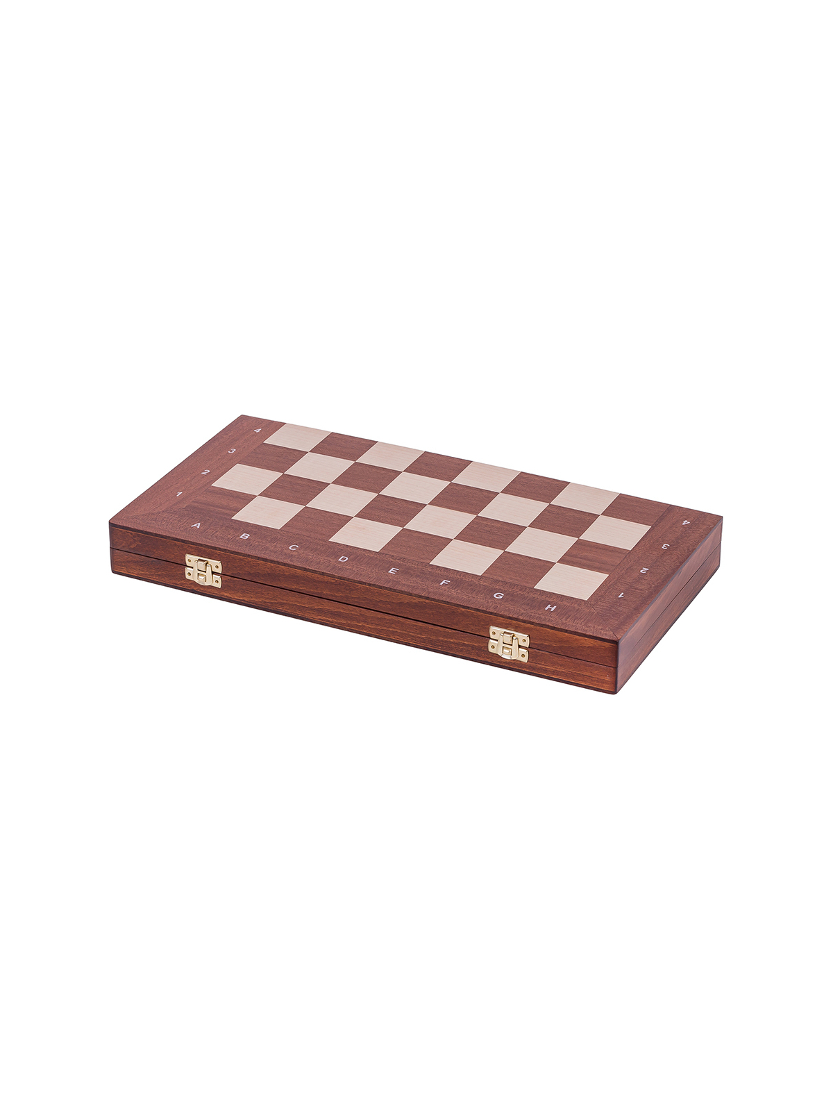 SQUARE - Ajedrez + Damas - L - Caoba