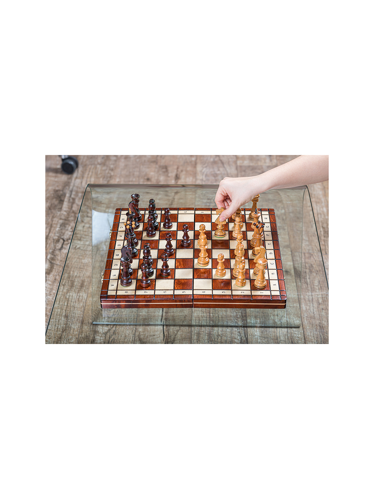 SQUARE - Echecs en bois - Sénateur II