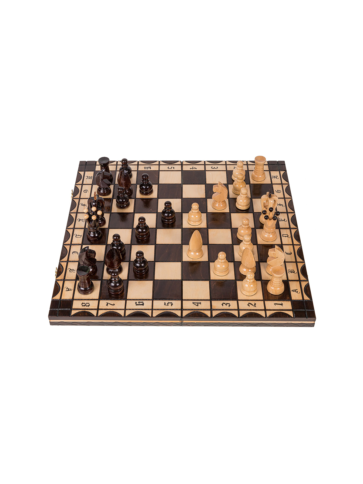 SQUARE - Echecs en bois Wroclaw