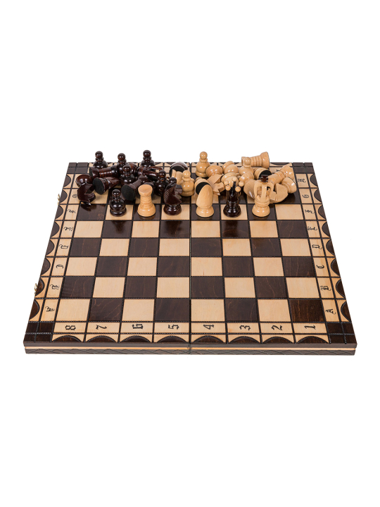 SQUARE - Echecs en bois Wroclaw